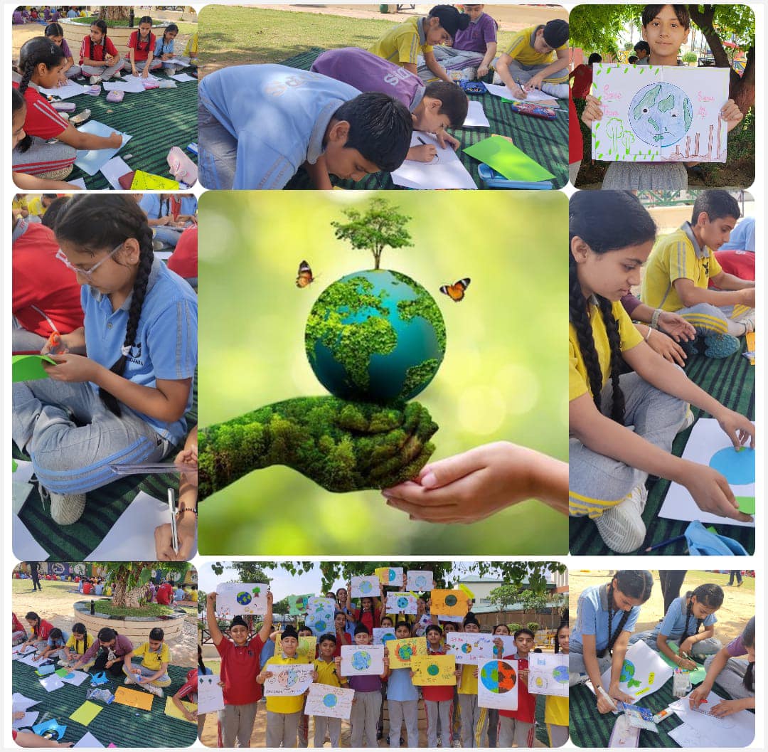 Earth Day Poster Making